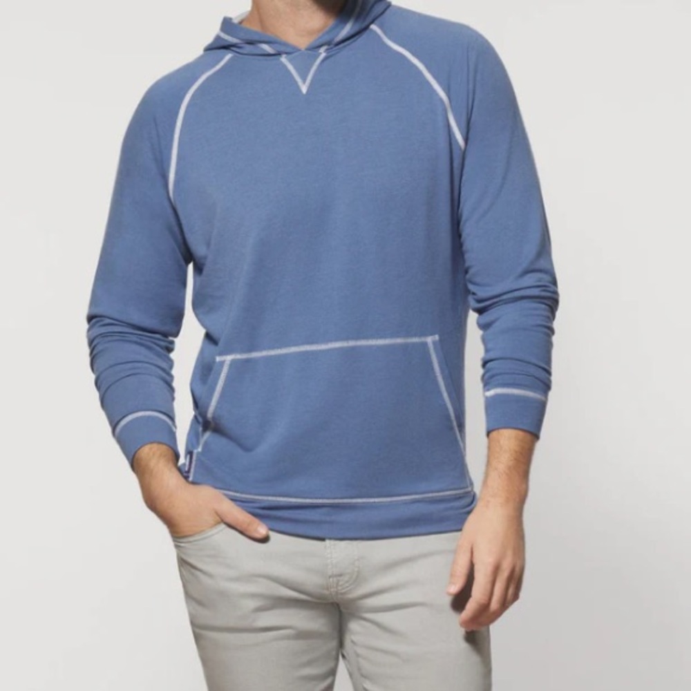 Johnnie-O Bender Melange Pullover Hoodie